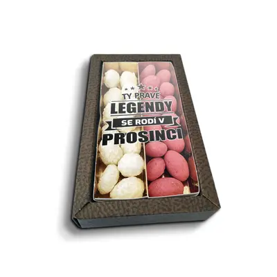 Mandle v čokoládě Ty pravé legendy se rodí v prosinci - 2x 80g