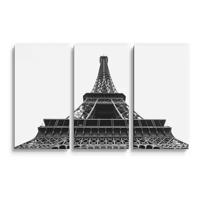 Obraz - 3-dílný Eiffel Tower 4 - 120x80 cm