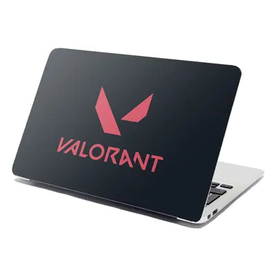 Samolepka na notebook VALORANT Black - 38x26 cm