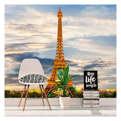 Tapeta Eiffel Tower 3 - 208x125 cm