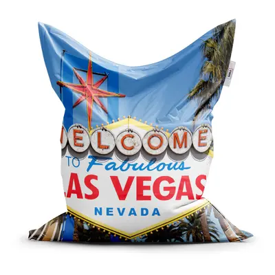 Sedací vak Classic Welcome to Las Vegas - 200x140 cm