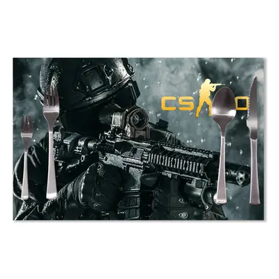 Prostírání CS:GO Voják 1: 40x30cm