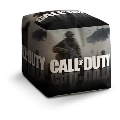 Taburet Cube Call of Duty Vrtulník: 40x40x40 cm