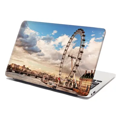 Samolepka na notebook London eye - 29x20 cm