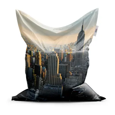 Sedací vak Classic New York Skyline - 200x140 cm