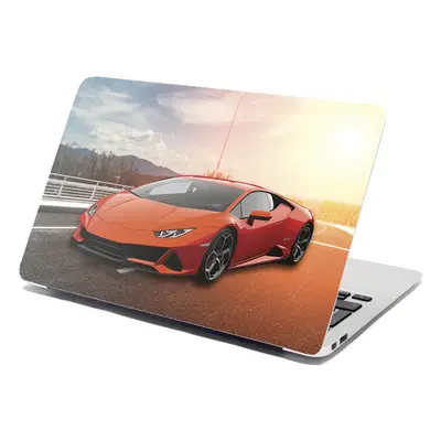 Samolepka na notebook Sportovní auto 3 - 38x26 cm