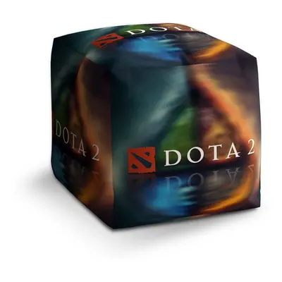 Taburet Cube DOTA 2 Glow: 40x40x40 cm