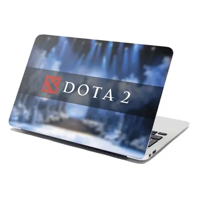 Samolepka na notebook DOTA 2 Modrá - 38x26 cm