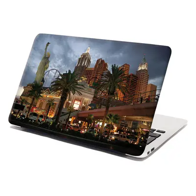 Samolepka na notebook Las Vegas 4 - 38x26 cm