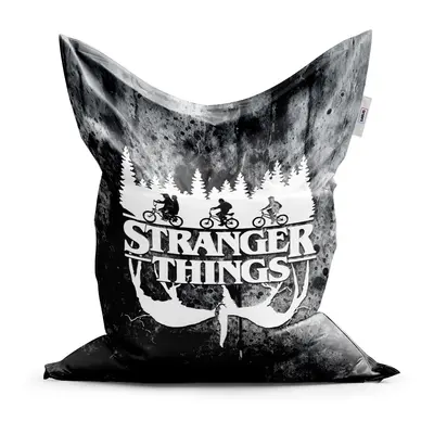 Sedací vak Classic Stranger Things White - 200x140 cm