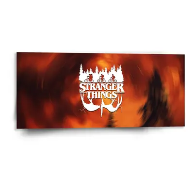 Obraz Stranger Things Glow - 110x50 cm