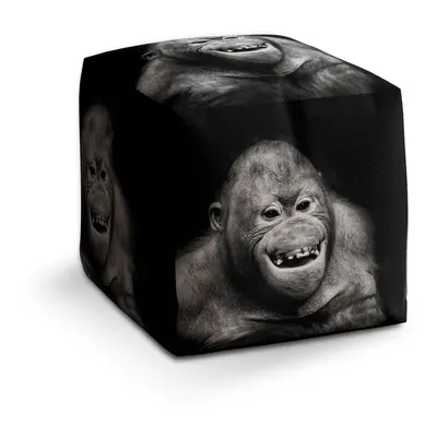 Taburet Cube Orangutan: 40x40x40 cm