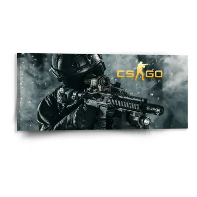 Obraz CS:GO Voják 1 - 110x50 cm