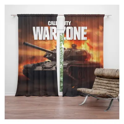 Závěs Call of Duty Warzone - tank: 2ks 140x250cm