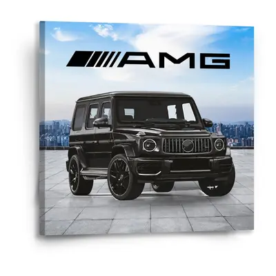 Obraz AMG auto - 50x50 cm