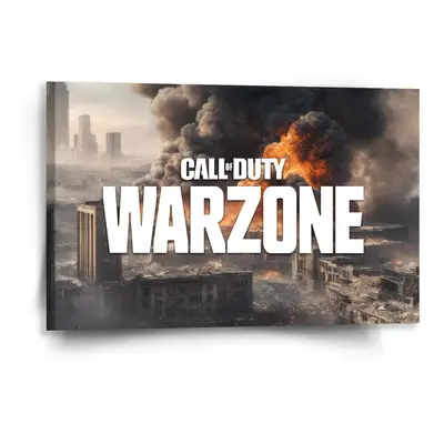 Obraz Call of Duty Warzone - město - 60x40 cm