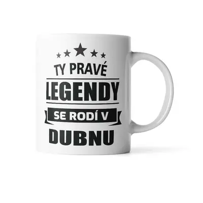 Hrnek Ty pravé legendy se rodí v dubnu: 330 ml