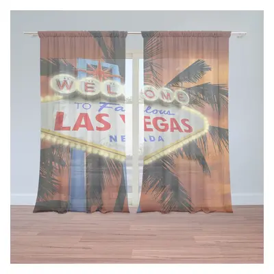 Záclony Fabulous Las Vegas: 2ks 150x250cm