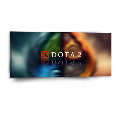 Obraz DOTA 2 Glow - 110x50 cm