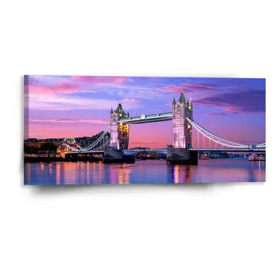 Obraz Londýn Tower Bridge - 110x50 cm