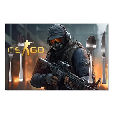 Prostírání CS:GO Voják 2: 40x30cm