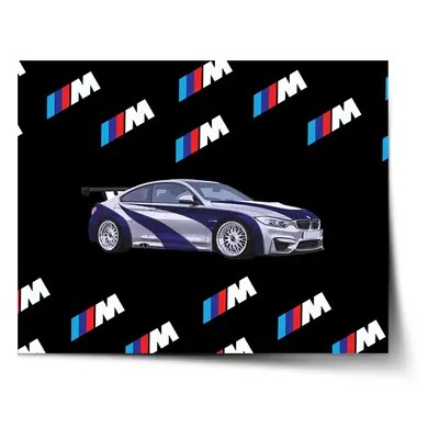 Plakát MPERFORMANCE sportovní auto - 90x60 cm