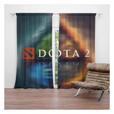 Závěs DOTA 2 Glow: 2ks 140x250cm