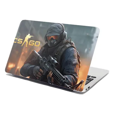 Samolepka na notebook CS:GO Voják 2 - 29x20 cm