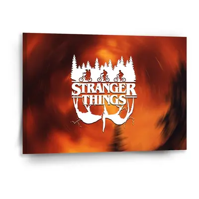 Obraz Stranger Things Glow - 90x60 cm