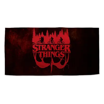 Ručník Stranger Things Red - 30x50 cm