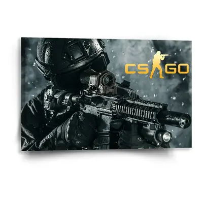 Obraz CS:GO Voják 1 - 60x40 cm