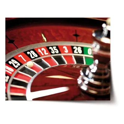 Plakát Ruleta - 120x80 cm