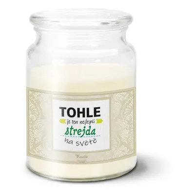 Svíčka Tohle je ten nejlepší strejda na světě - 500 g