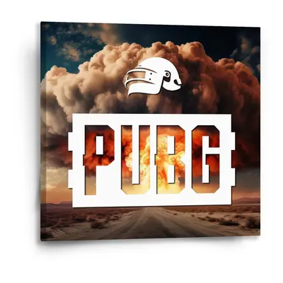 Obraz PUBG Exploze 1 - 50x50 cm