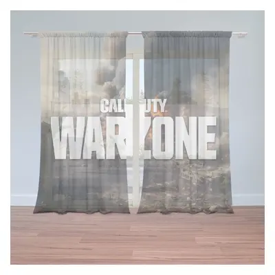 Záclony Call of Duty Warzone - město: 2ks 150x250cm