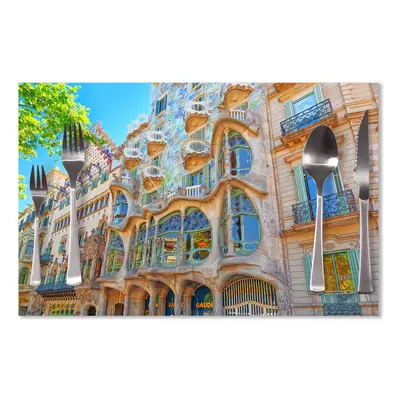 Prostírání Barcelona Gaudi Casa Batllo 2: 40x30cm