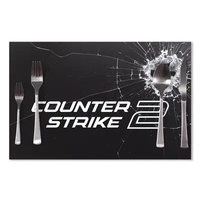 Prostírání Counter Strike 2 Průstřel: 40x30cm