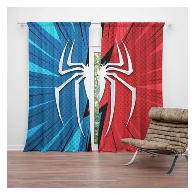 Závěs Spider: 2ks 140x250cm