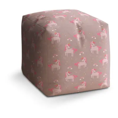 Taburet Cube Pony: 40x40x40 cm