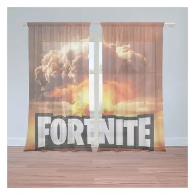 Záclony FORTNITE Exploze: 2ks 150x250cm