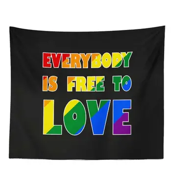 Deka Everybody is free to love: 150x120 cm