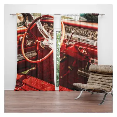 Závěs Interiér automobilu: 2ks 140x250cm