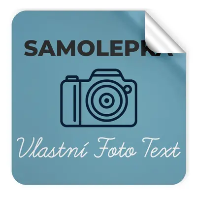 Sada samolepek s vlastním potiskem - 10x10 cm - 10 ks