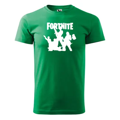 Tričko s potiskem Fortnite Team - zelené S