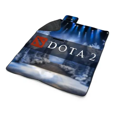 Plážová deka DOTA 2 Modrá: 200x140 cm