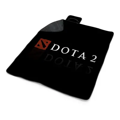 Plážová deka DOTA 2 Černá: 200x140 cm