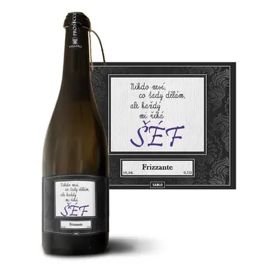 Prosecco Nikdo neví, co tady dělám, ale každý mi říká šéf: 0,75 l