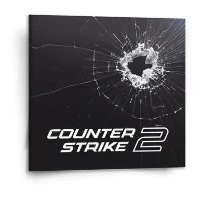 Obraz Counter Strike 2 Průstřel - 110x110 cm