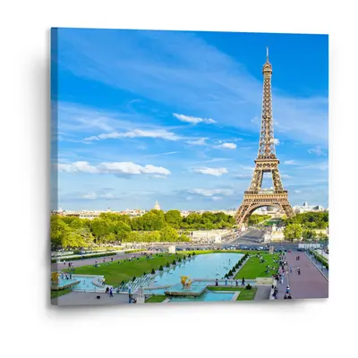 Obraz Eiffel Tower 5 - 110x110 cm