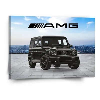 Obraz AMG auto - 150x110 cm